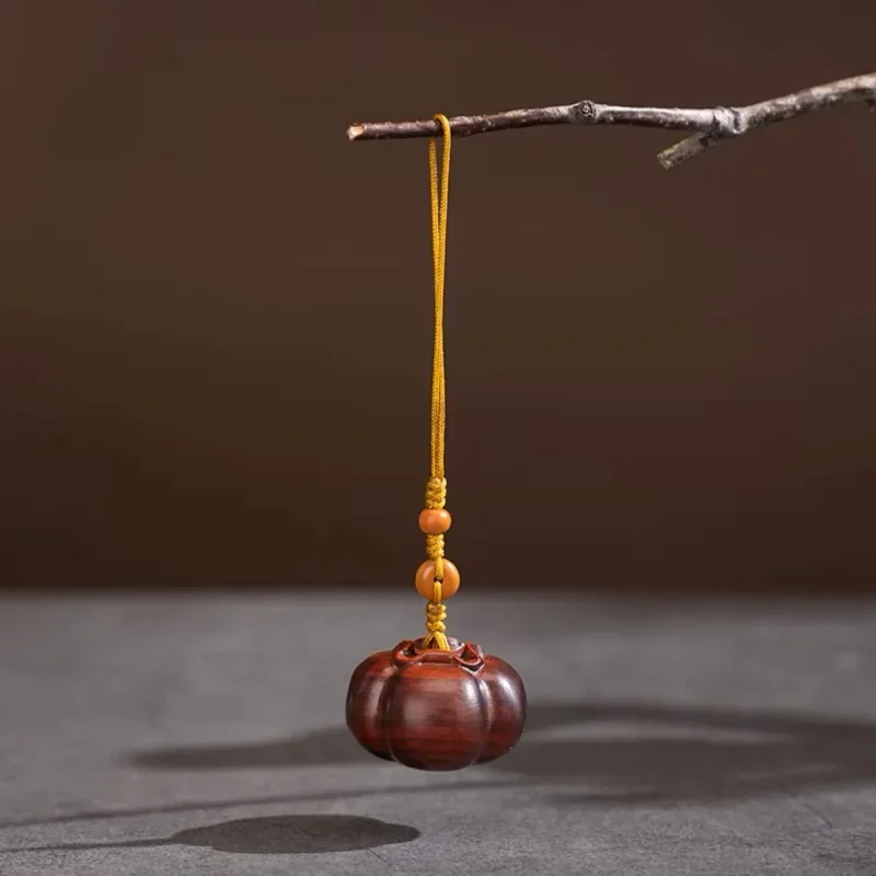 Cadena de teléfono colgante de caqui de la suerte para hombres y mujeres, cordón de teléfono móvil, llavero de coche de palisandro Natural, todo el mejor