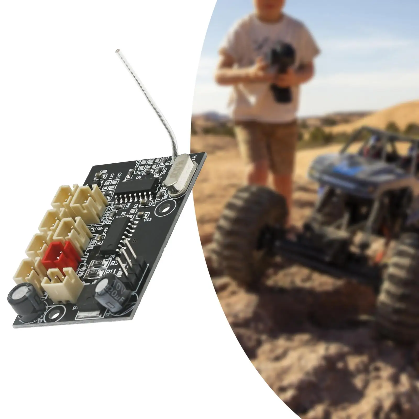 Płytka obwodu do samochodu RC, wytrzymała, ulepszona, część zamienna do B14 B24 B16 B36 C34 1/16, zdalnie sterowany model pickupa, zabawka.