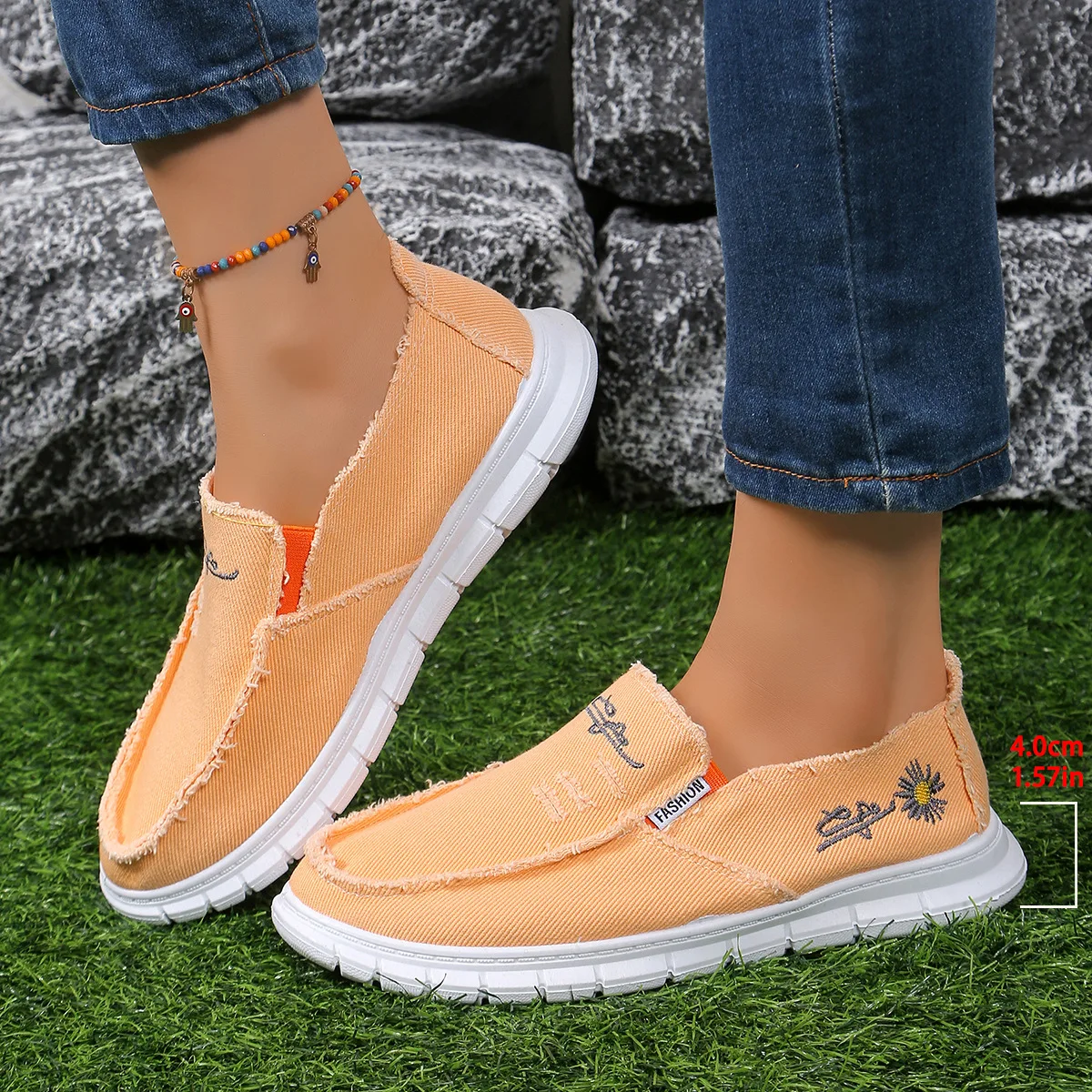 Men's Breathable Casual Canvas Shoes Outdoor Couple Sports Shoes