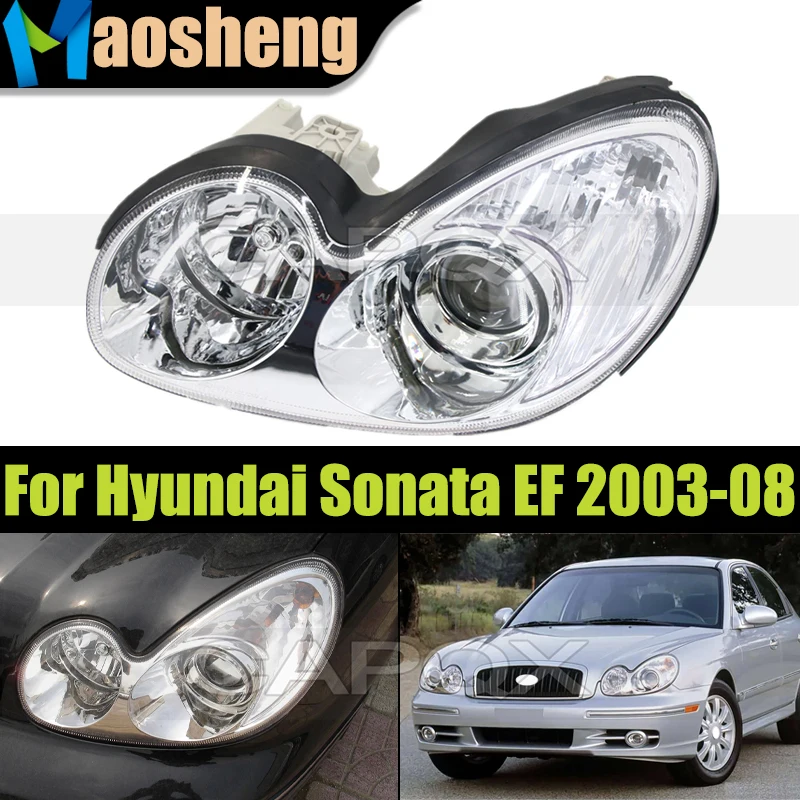 

Передняя фара для Hyundai Sonata EF 2003 2004 2005 2006 2007 2008, фара дальнего света