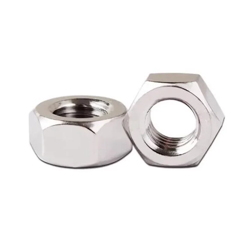 Nickel Plated Hex Hexagon Nut M1 M1.2 M1.4 M1.6 M2 M2.5 M3 M4 M5 M6 M7 M8 M10 M12 M14 M16 M18 M20
