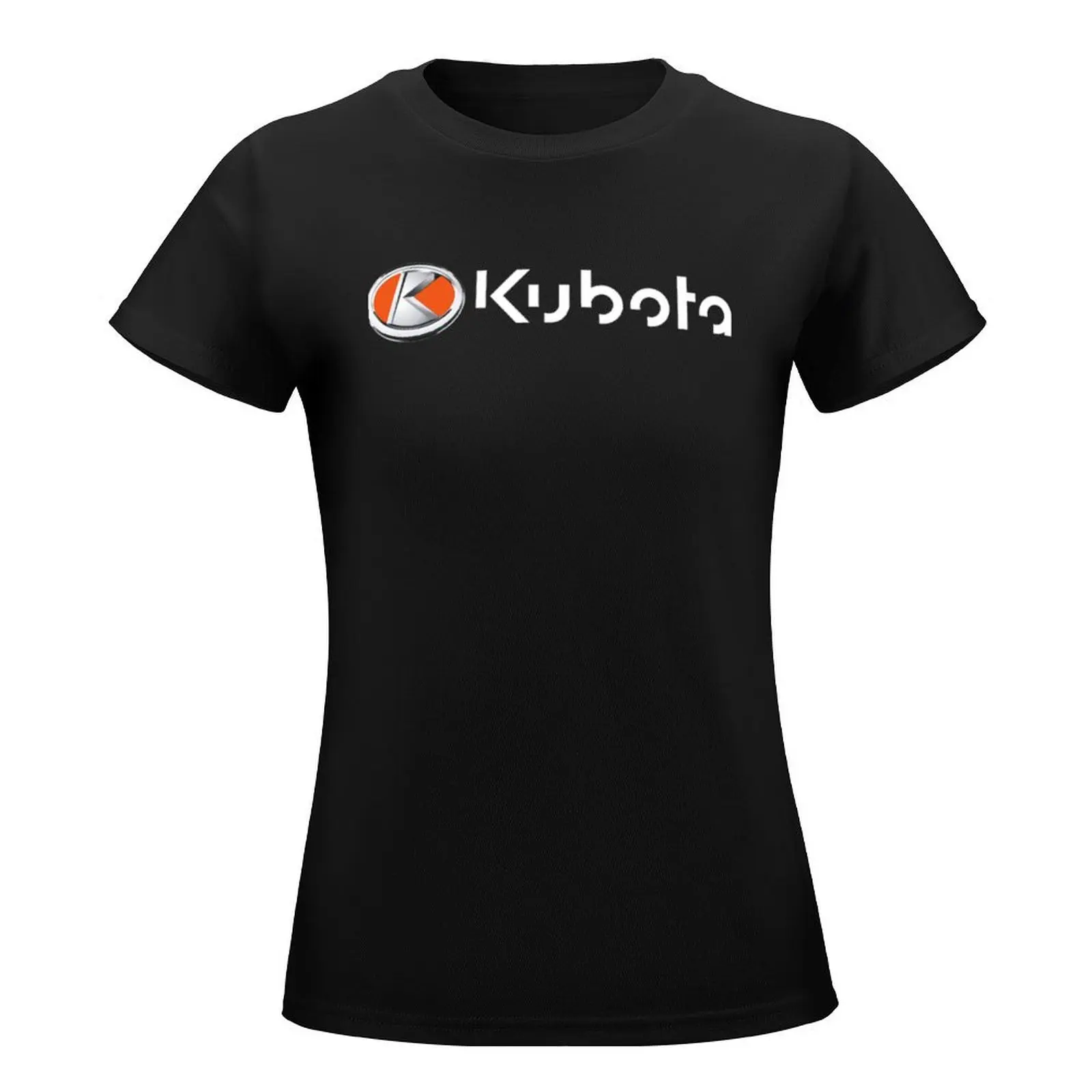 Kubota Logo T-Shirt animal print shirt for girls oversized tops Women t-shirts