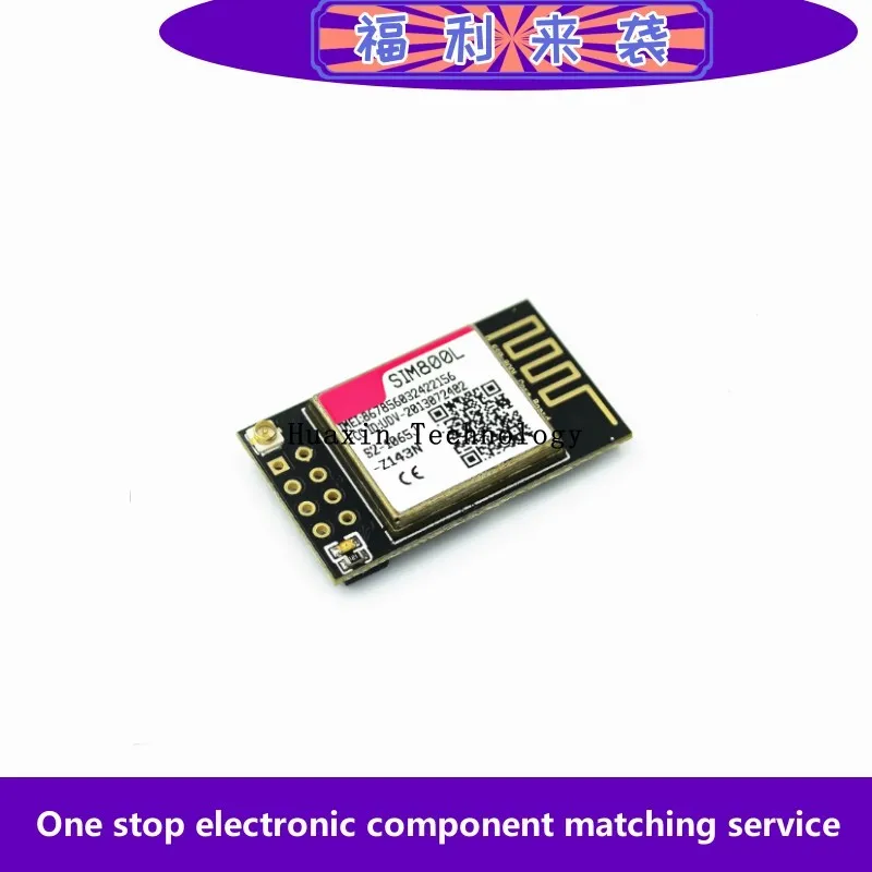 Módulo GPRS GSM SIM800L de Huaxin Technology, Placa Base para Tarjeta SIM, Cuatro Frecuencias, Puerto Serie TTL, ESP8266 ESP32