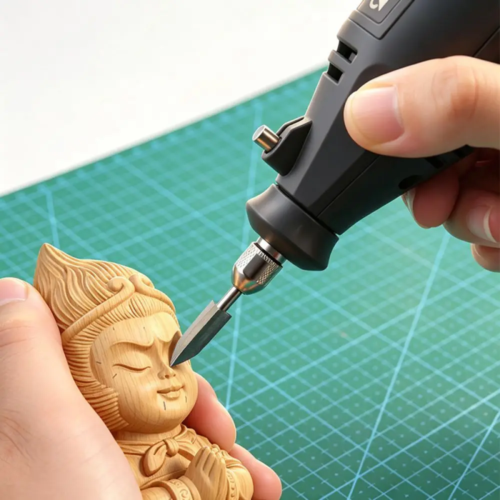 Electric Grinder Milling Cutter HSS Wood Carving Bit Set For Woodworking Root Sculpture Furniture Grooving Fine Work