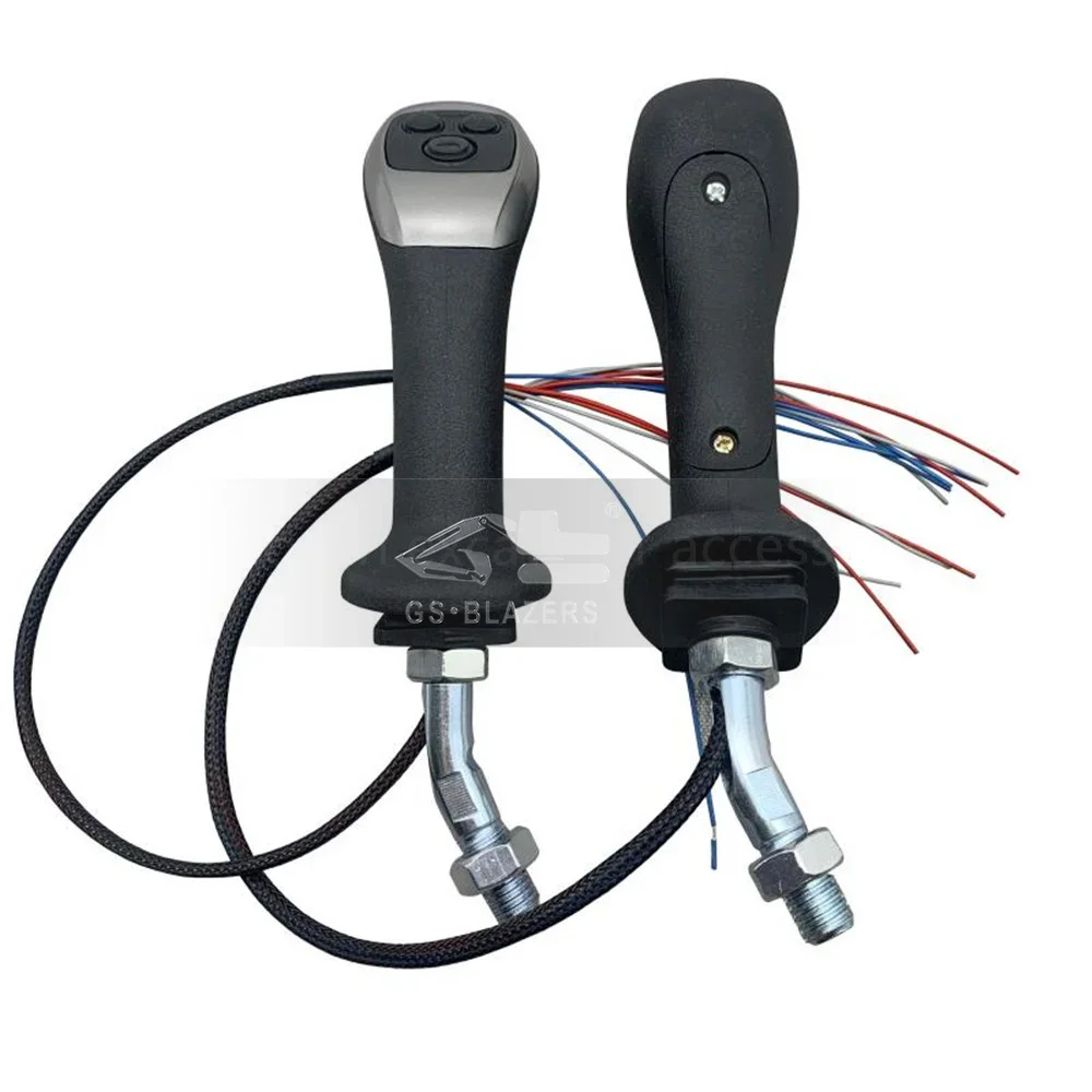 

Wheel Excavator Parts 300 380LC 420LC 700LC Modified Log Clamp Log Grabber 3 Button 4 Button Joystick Handle Glue