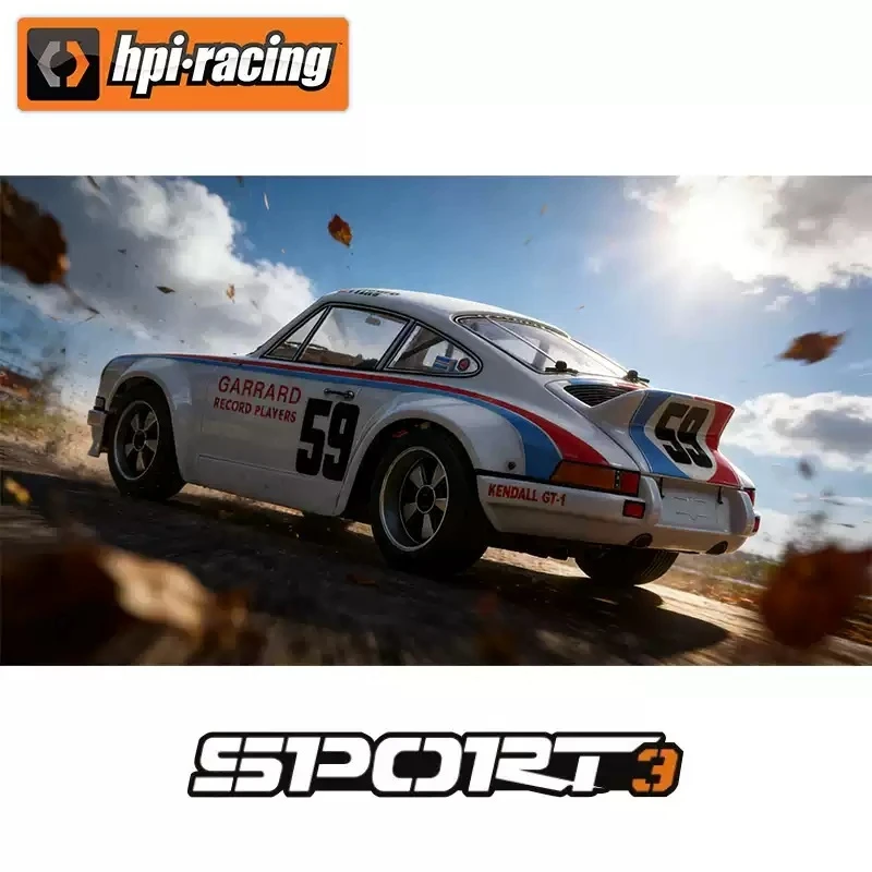 

HPI Racing 1/10 RC Electric Drift Car Sport 3 1973 Carrera Simulation Racing Car For RC Enthusiasts Outdoor Drifting