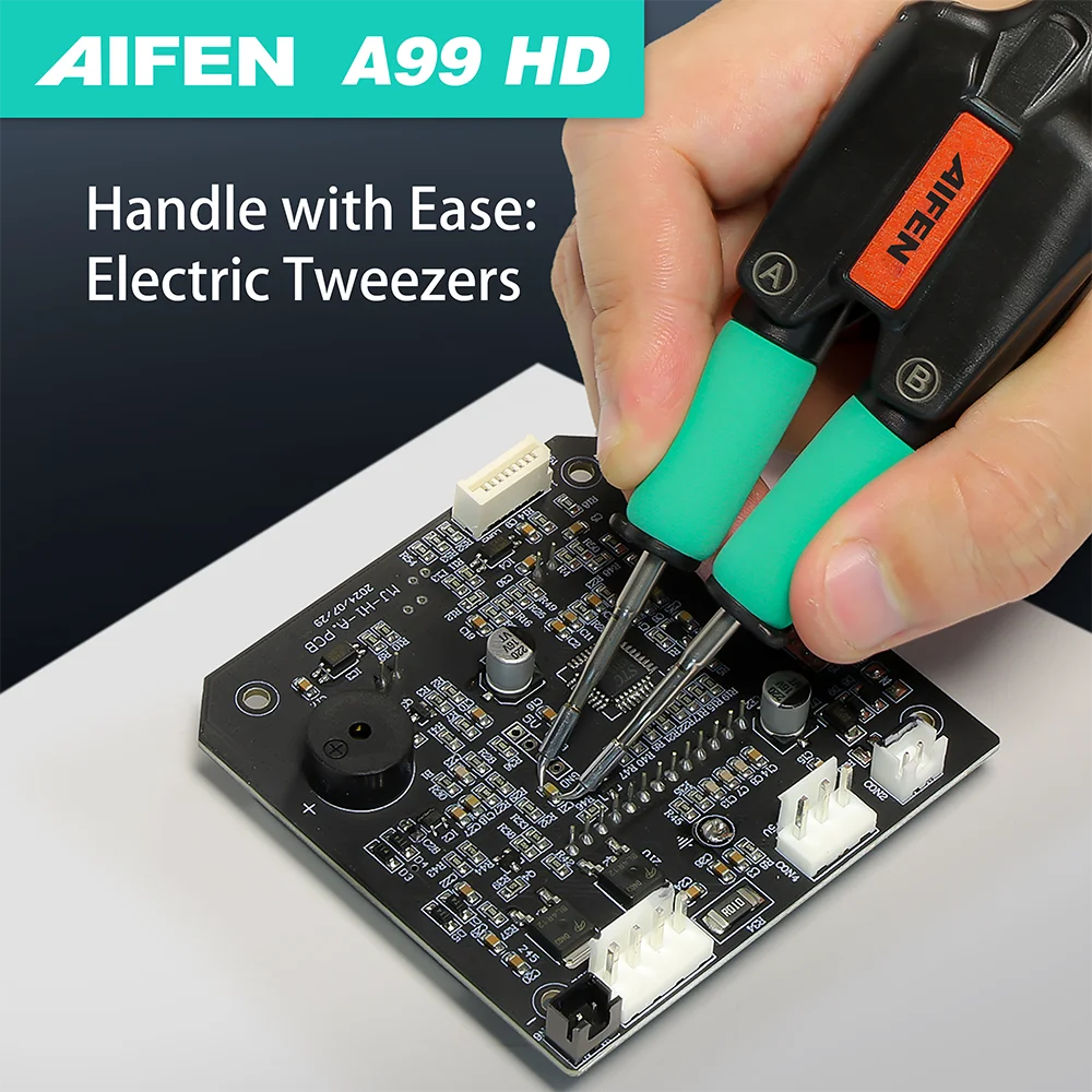 AIFEN A99HD Precision Tweezers - C210 Precision Soldering Station review and price