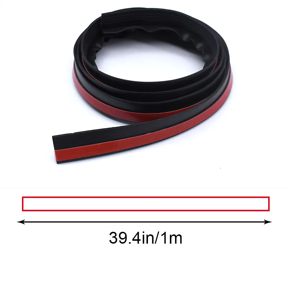 Car Window Seal Strip V Shape Side Door Sealing Strips Auto Rubber Filler Noise Insulation Weatherstrip Sealant Tool Accessories