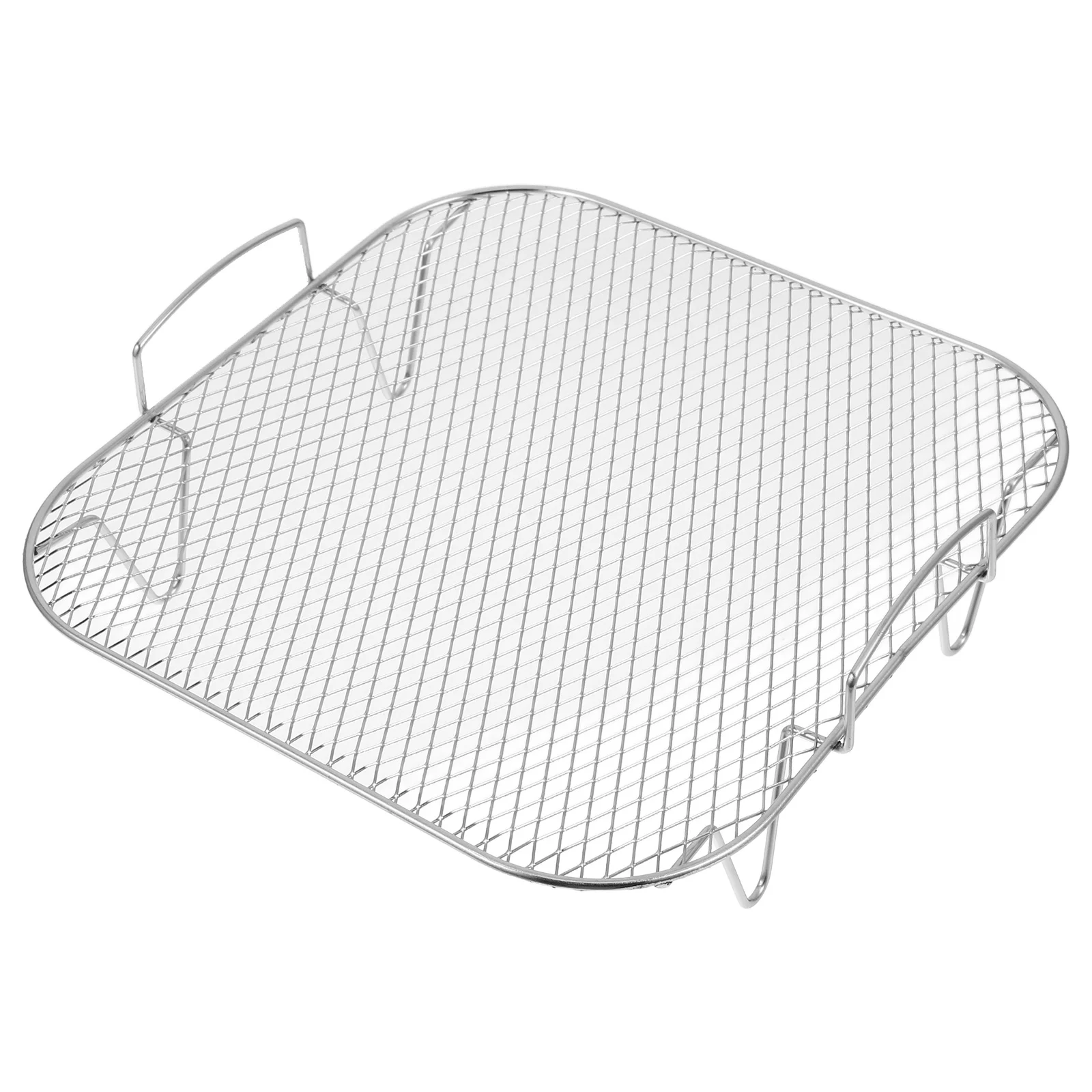 

Stainless Steel Air Fryer Rack Accessory Grill Rack Steaming Stand Oven Air Fryer Accessories Kitchen Supplies