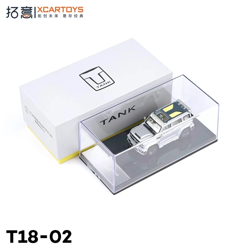 

XCARTOYS 1:64 Танк 300 Crystal Box Литая под давлением модель автомобиля из сплава Коллекция для взрослых Декоративный предмет Игрушка для подростков Детский подарок.