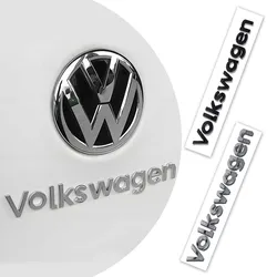 Car Original Replacement Letter Emblem Rear Trunk Sticker For Volkswagen Polo GTI Bora Rline Jetta Golf 7 8 Tiguan Tharu Touareg