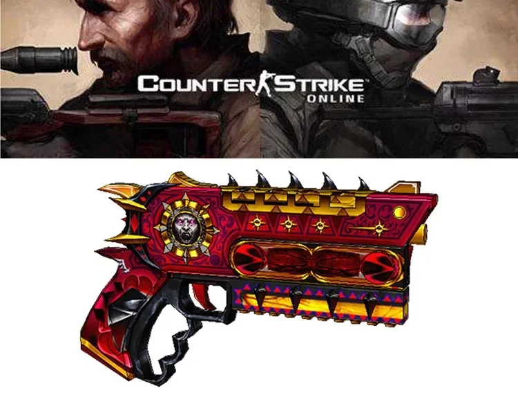 Pistolet à sang modèle en papier bras 3D fait à la main papier militaire Puzzle jouet