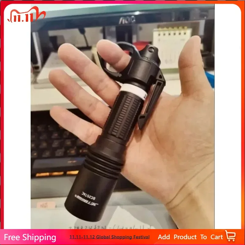 

JETBeam BC25TAC Ultra Bright Flashlight High Brightness Long-Range Tactical Outdoor Emergency Camping Strong Light