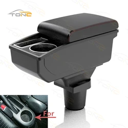 For Toyota Yaris 2005 2006 2007 2008 2009 2010 2011 Car Armrest Box with Cup Holder Internal Modification Car Accessories