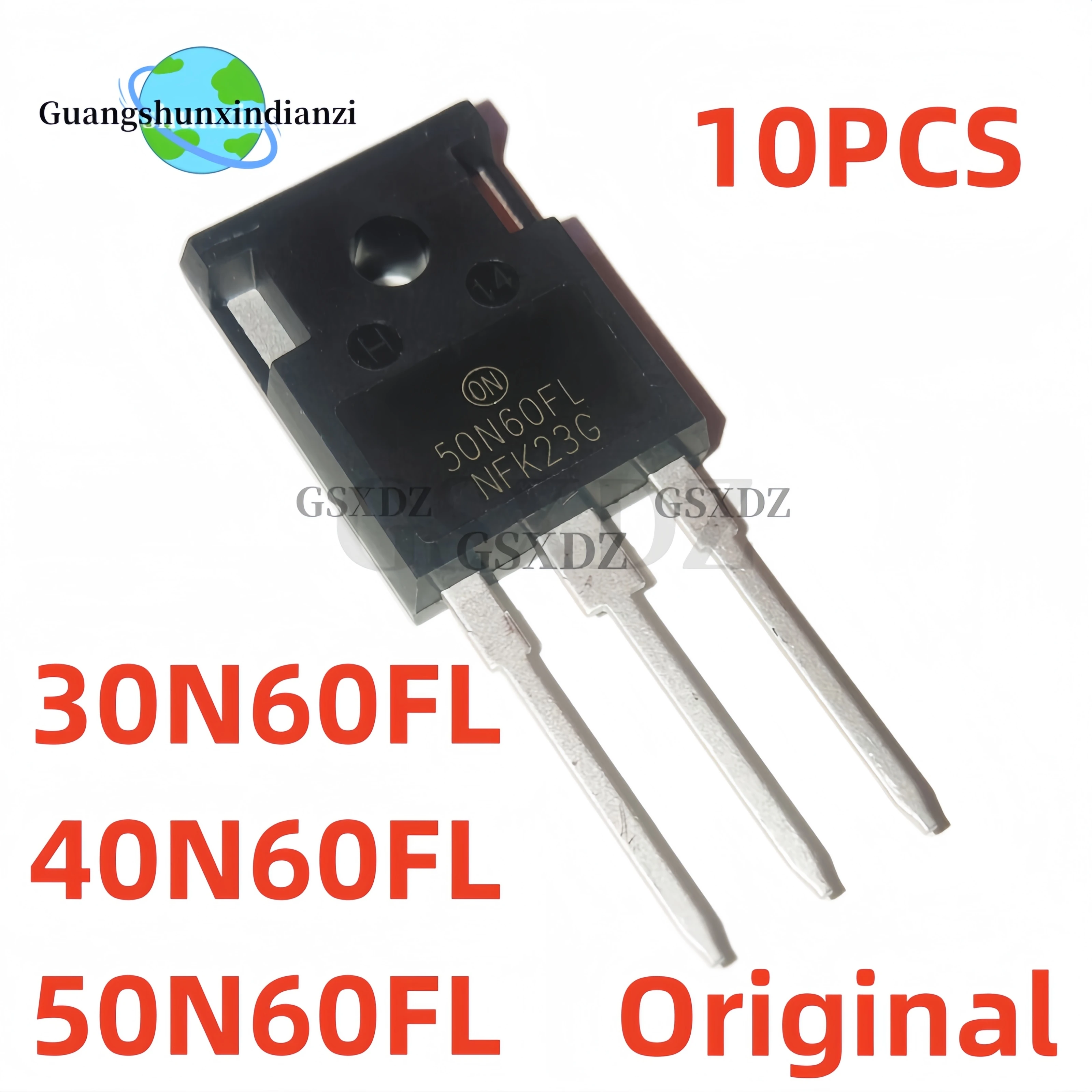 10PCS NEW Original 30N60FL 40N60FL 50N60FL TO-247 Welding machine IGBT transistor 30N60 40N60 50N60 Mirror surface