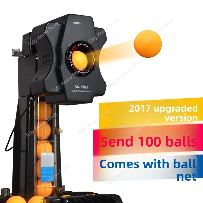 

The Multi-rotation and Multi-landing Point Automatic Serving Machine of Table Tennis Serves 100 Balls