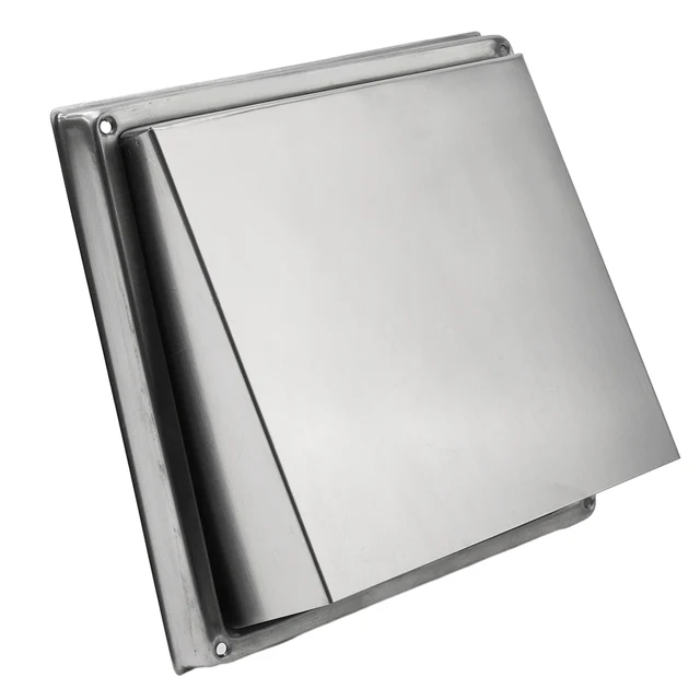 4 ''100mm wylot odpowietrznik ścienny ze stali nierdzewnej metalowe etui kratka wydechowa zewnętrzny wyciąg ścienny