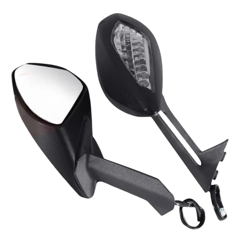 Fit For 2015 - 2020 Ducati Panigale 1299 959 Motorcycle Rearview Mirror With LED Turn Signal Light 2016 2017 2018 2019