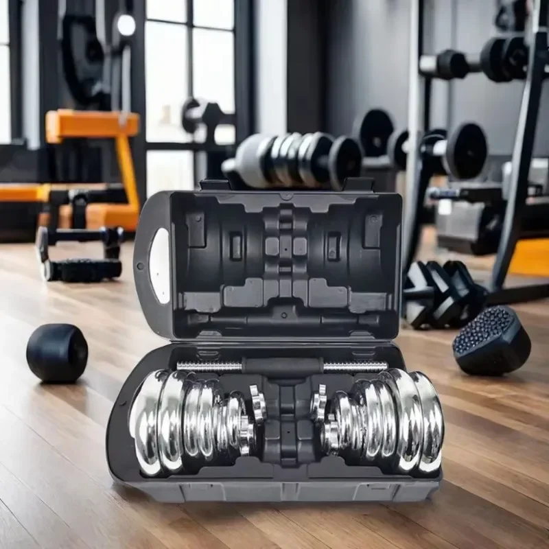 Factory Hot Sale High Quality Adjustable 20kg Dumbbells Set Fitness Equipment For Free Weight For Men And Women Gym