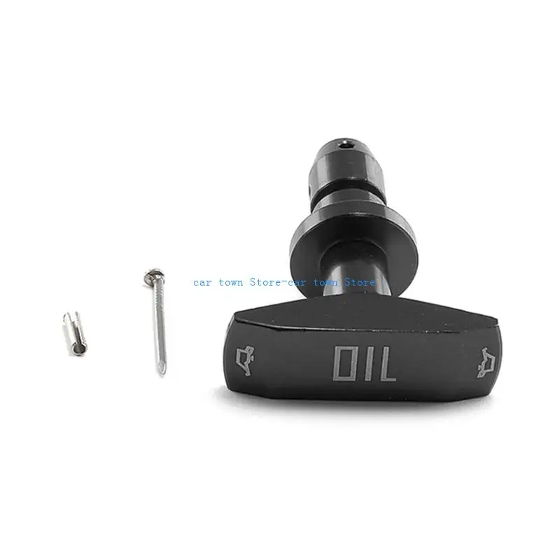 

RXJE Oil Dipstick Pull Handle Automotive Replacement Engine Oil Handle
