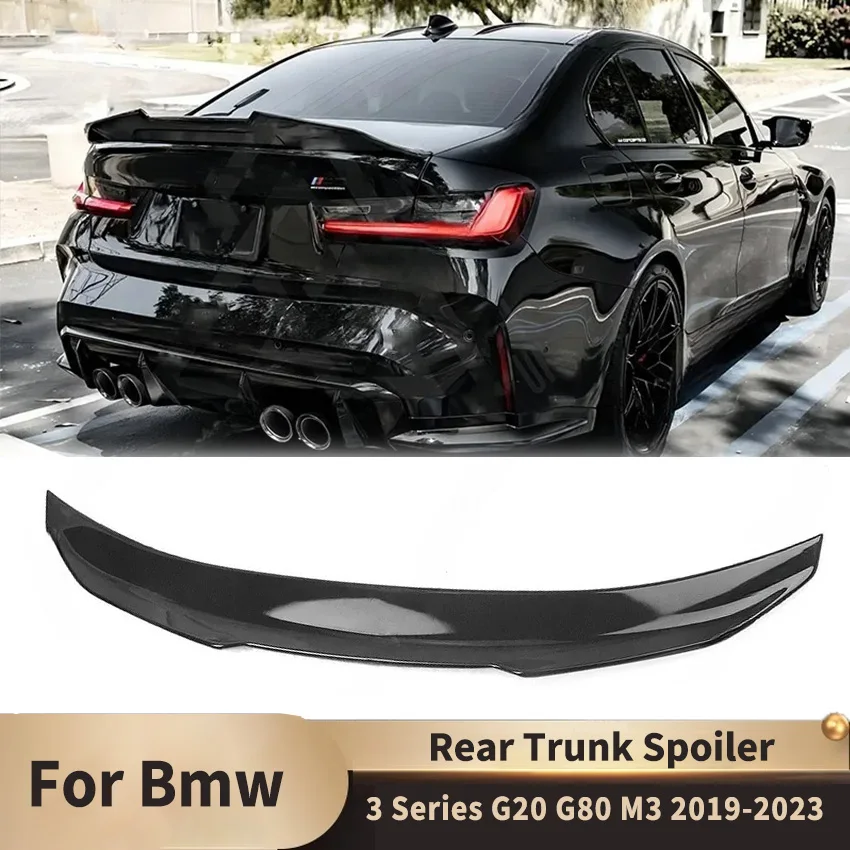 

Tail Wing for Bmw 3 Series G20 320i 330d 330e 330i M340i M 340d G80 M3 2019-2023 PSM Style Rear Roof Lip Spoiler Car Accessories