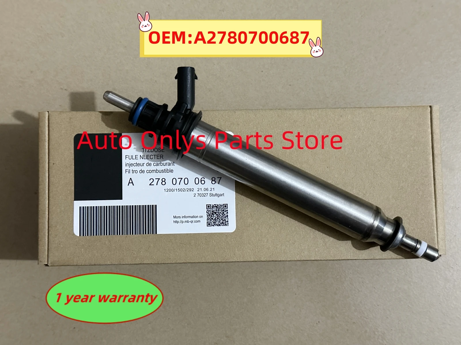 

1pc A2780700687 0261500065 Fuel Injector Nozzle for Mercedes-BENZ A B C class 160 180 200 220 250 260 AMG GT GTS Roadster