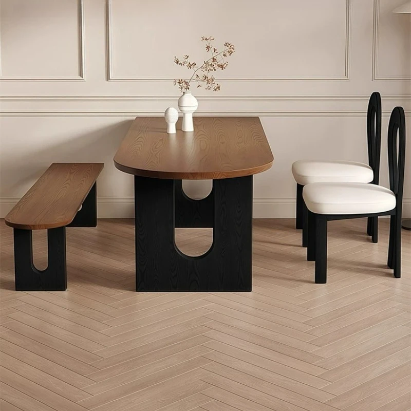 Marble Luxury Living Room Dining Tables Kitchen Solid Wood Multifunctional Dining Tables Mesa Plegable Living Room Furniture
