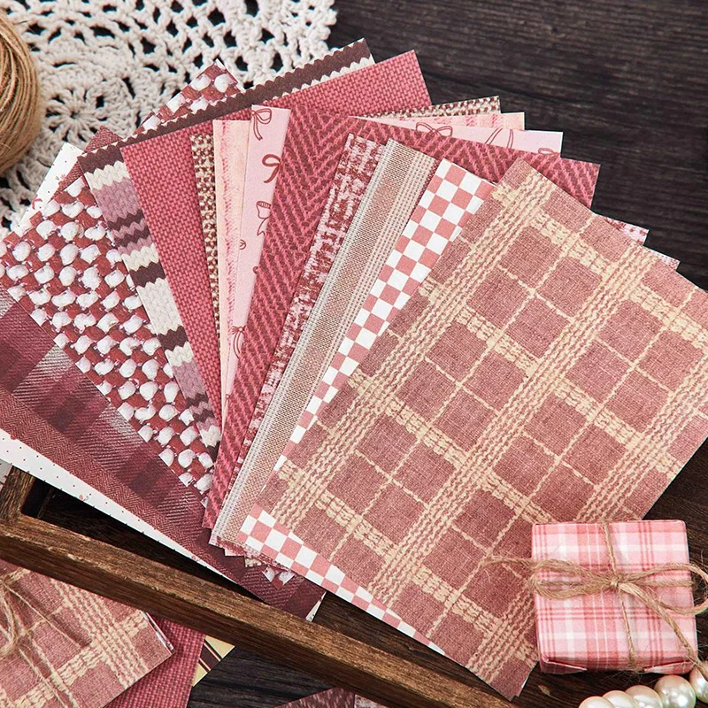 6パック/ロット Jingwei Weaving Languageシリーズ装飾フレッシュペーパーメモパッド