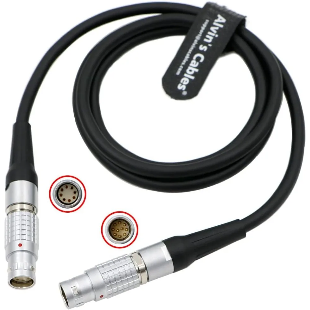 Alvin's Cables DJI Ronin 2 Dual TB50 Battery Mount Power Cable for ARRI Alexa Mini 10 Pin Male to 8 Pin Female Power Cable