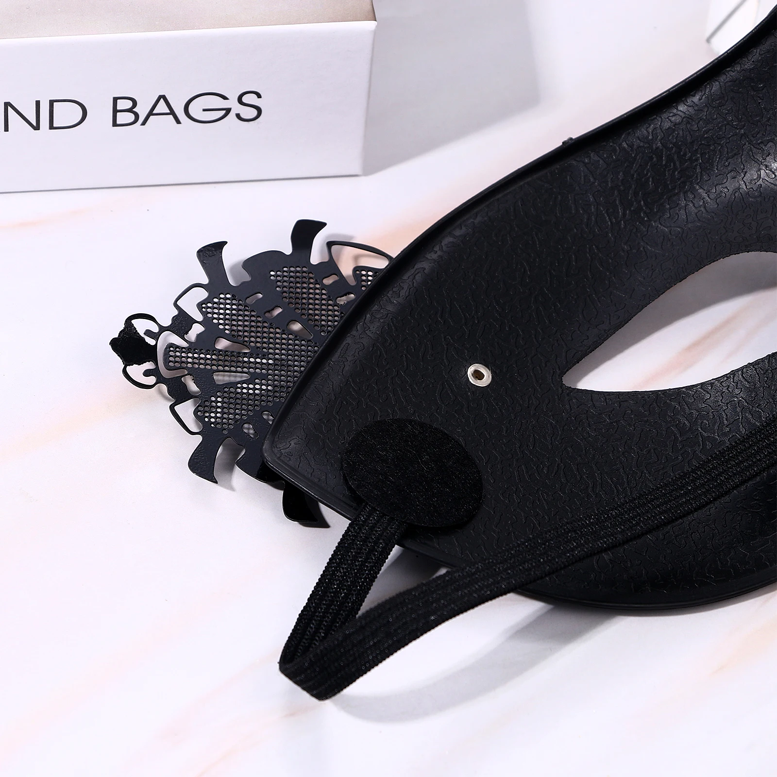 여성용 나비 속눈썹 마스카라 메이크업 가장 무도회 마스크 카니발 할로윈 파티 의상 파티 결혼식 블랙에 적합