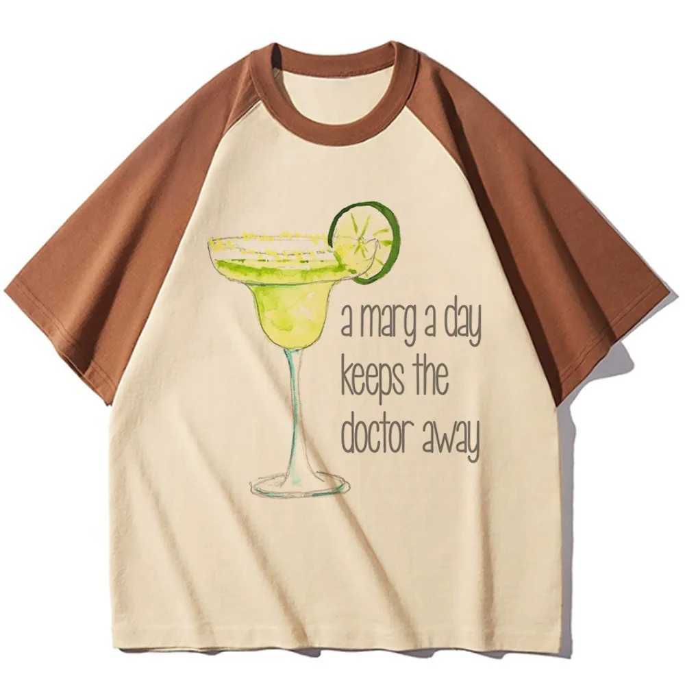 Tequila Lime And Sunshine t-shirt female Breathable Pastel Colorful t shirt Digital Classic hip hop Y2k Graphic aesthetic