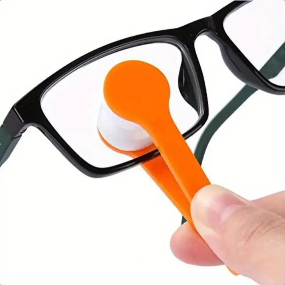 5Pcs Two-side Sun Glasses Cleaning Brush Mini Size Creative Glasses Cleaning Wipe Superfine Fiber Soft Mini Glasses Cleaner view 4