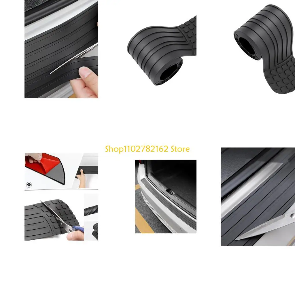 

547B Vehicle Trunk Protector 3mm Anti Scratch Guard with Waterproof Surfaces Easy Install Car Accessory