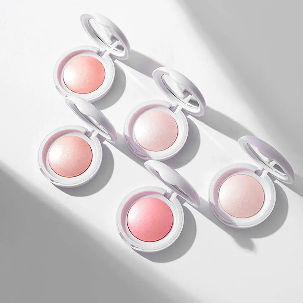 

1pcs High Gloss Water Light Solid Highlighter Makeup Palette Face Highlight Contouring Smooth Glitter Powder