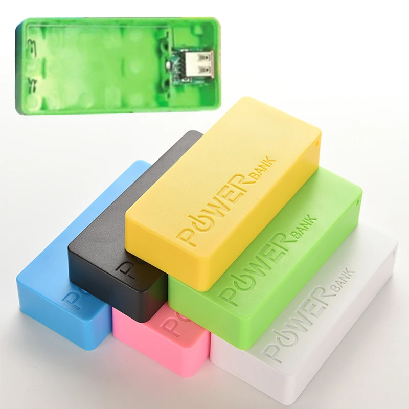 1pcs 5600mAh 18650 USB Power Bank Battery Charger Case DIY Box for Phone Electronic Charging Part for 18650 Li-battery DC 5V 1A