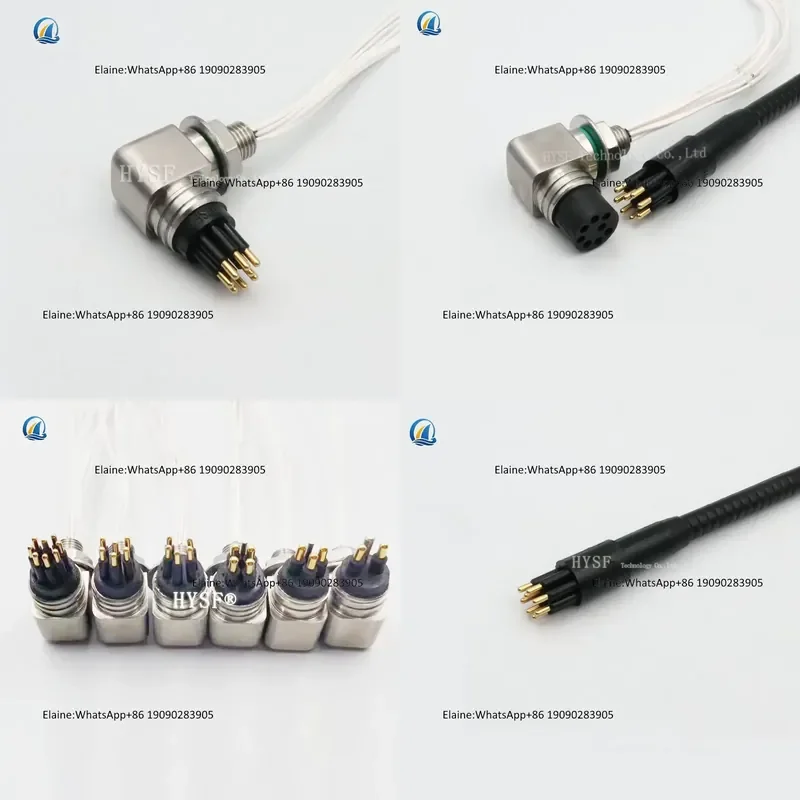 Subconn Pluggable Wet Wire Connector Watertight Plug Ip69k Marine Double Male and Female Cable Underwater Subsea