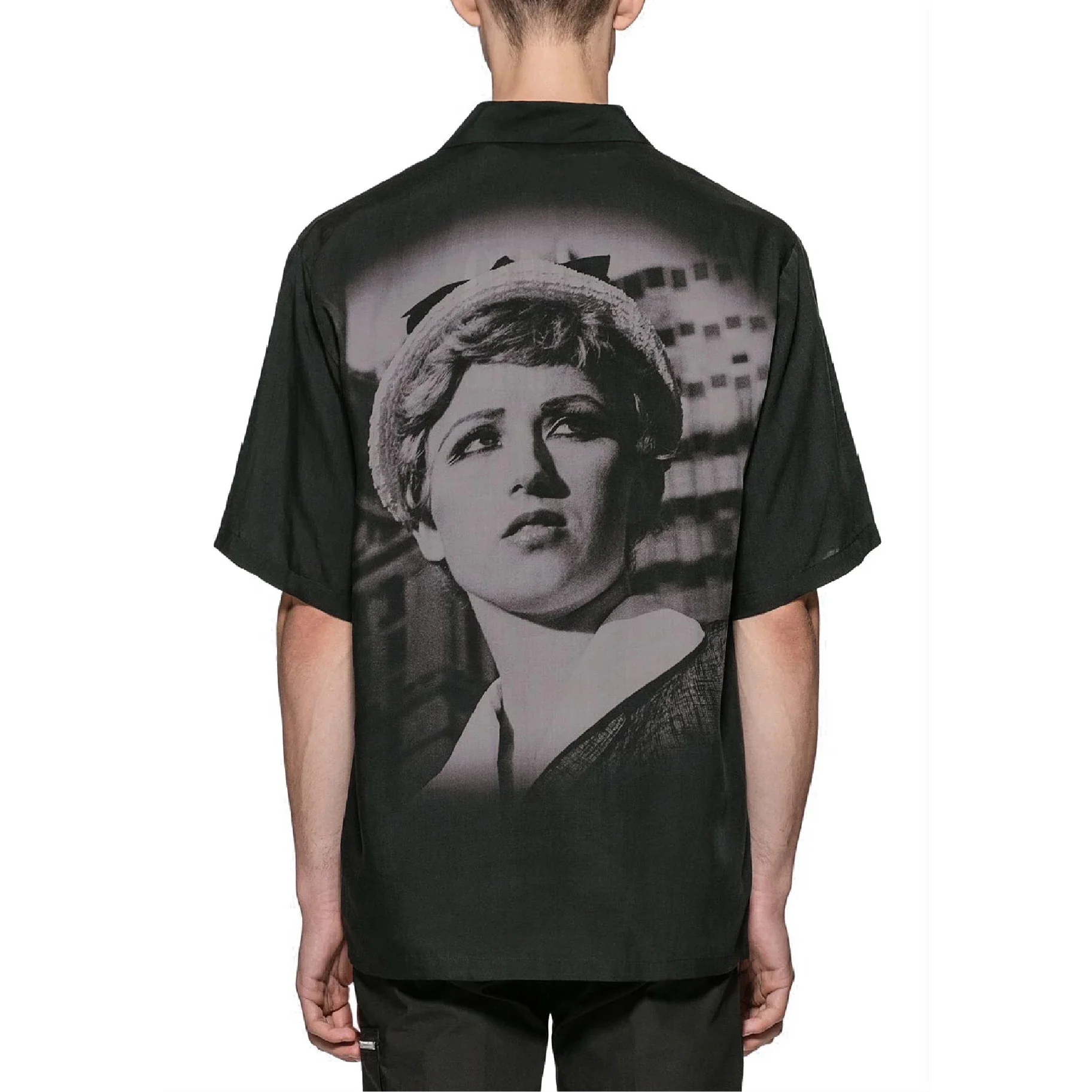 

YOJI OOAK UNSDERCOVER Cindy Sherman Takahashi Shield Tencel Original Short Sleeve Printed Shirt