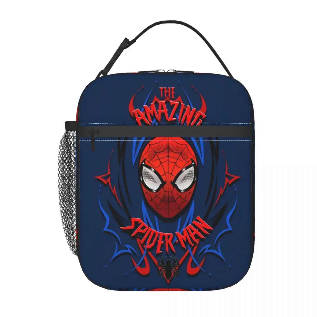 

Insulated Lunch Bag Spider Man The Amazing Merch Food Box Ins Style Cooler Thermal Lunch Box For School