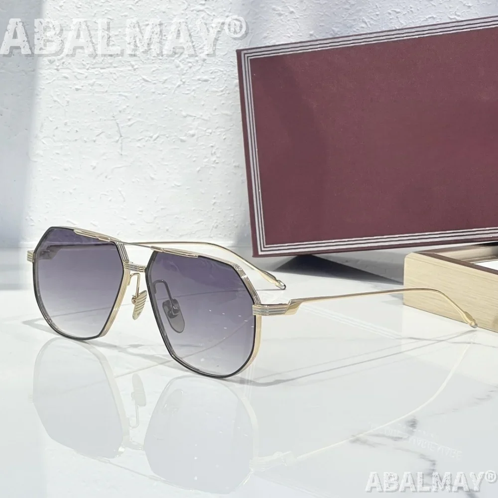 نظارات شمسية عالية الجودة للرجال والنساء مقاس رينولد 61-14 نمط UV400 ريترو موضة تصميم خاص نظارات شمسية مع صندوق