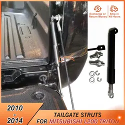 2010-2014 porta traseira suporte para mitsubishi l200 triton 2010 2011 2012 2013 2014 acessórios barras de suporte elevador suporte