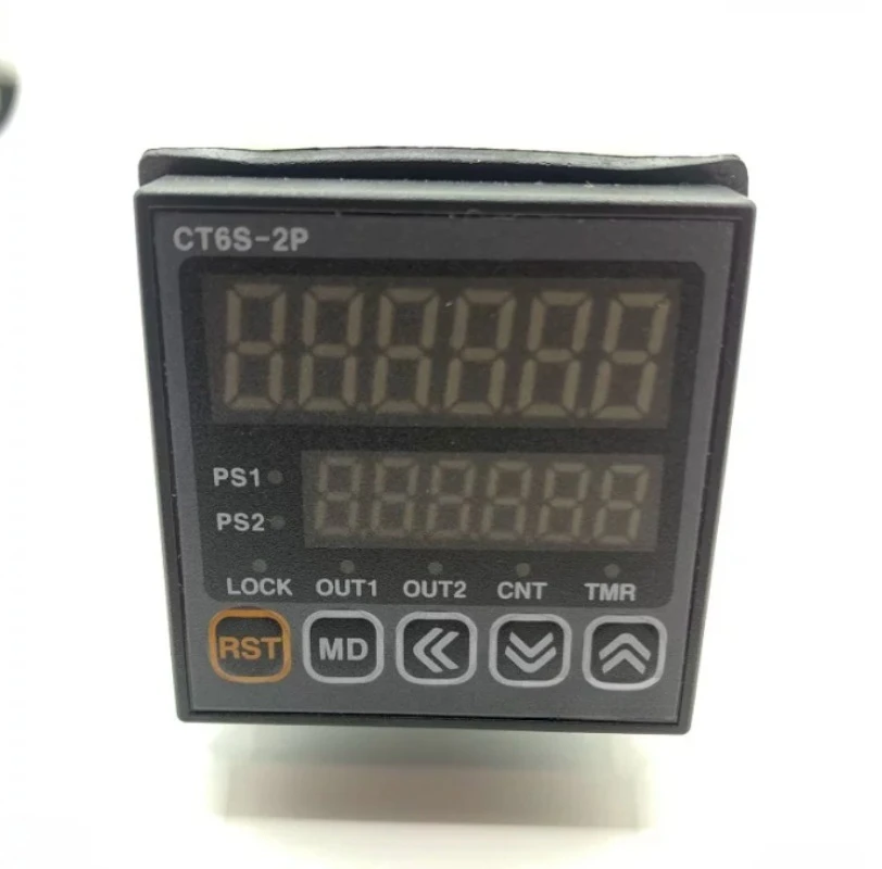 CT6S-1P2/1P4 Digital Counter Timer, 6-Digit LED 10kHz Programmable Timer Relay Output
