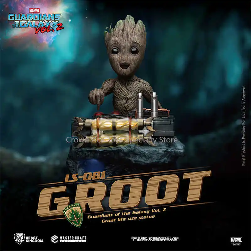 

In Stock Beast Kingdom Marvel Cinematic Universe Guardians of The Galaxy Groot Manga Figure Collectible Action Figure Trendy Toy