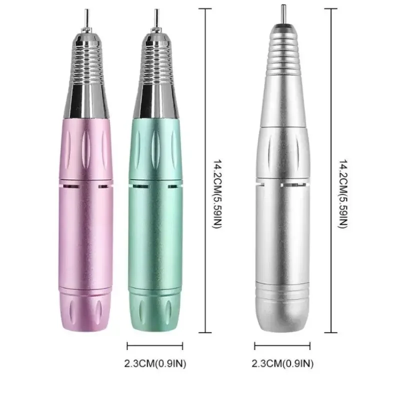 الكهربائية تيار مستمر مسمار الحفر مقبض قلم ملف البولندية ماكينة الطحن قبضة مانيكير باديكير أداة لملحقات آلة الحفر الأظافر