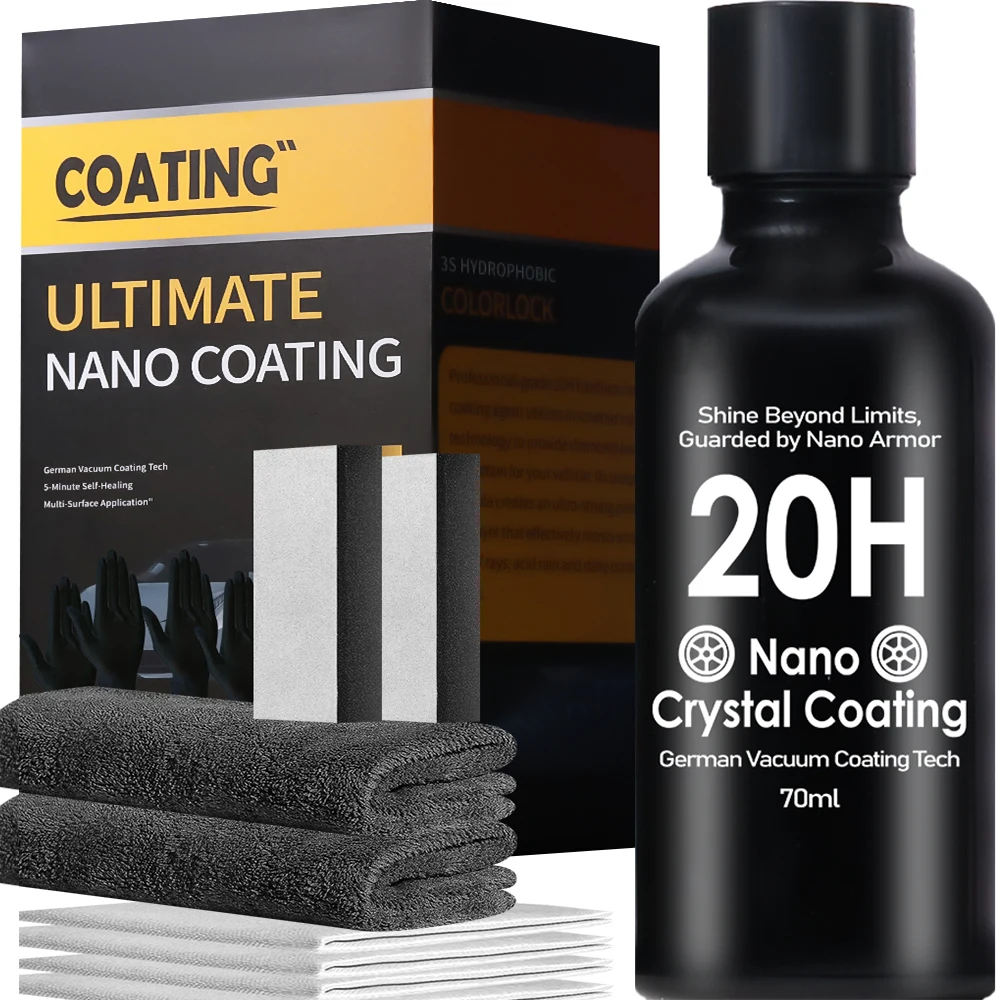 

Graphene Ceramic Coating 20H with Self Healing and UV Track Technology Car Detailing Professionals 10+ Years of Protection