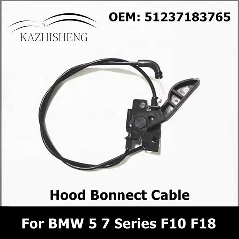 51237183765 Car Cover Hood Cable Bonnect Cable for BMW 5 7 Series F10 F18