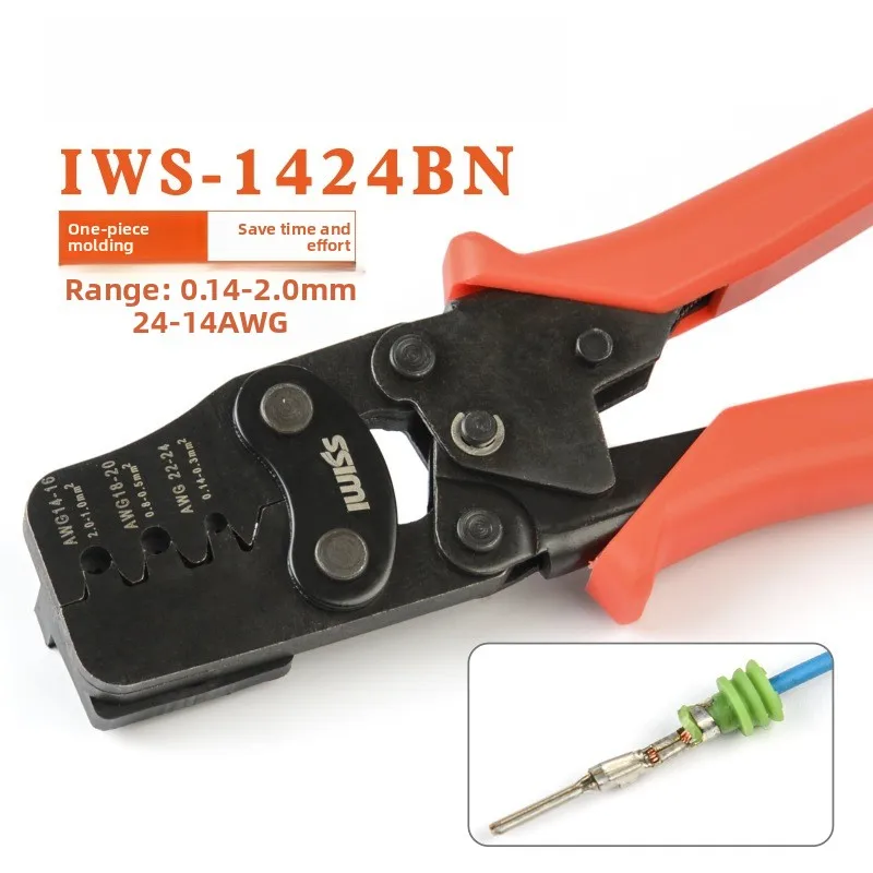 Deutsch Connector Crimping Plier, Automotive Waterproof Connector Crimper Hand Crimp Terminal