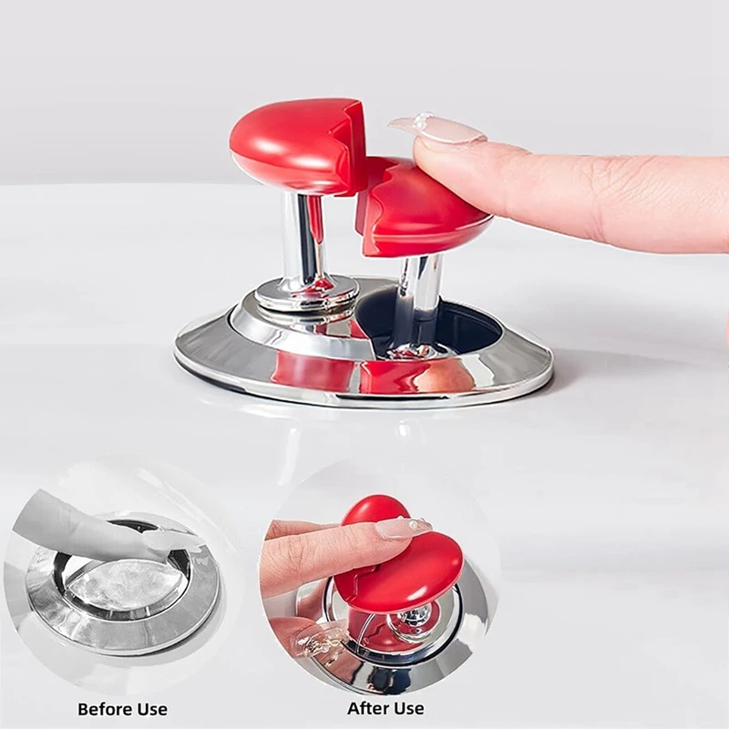 4 шт., круглые цветные кнопки для унитаза, как показано на рисунке