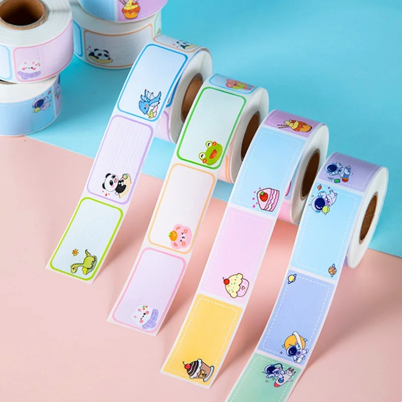 Colorful Labels School Stationery Pencil Labels For Organization Daycare Children