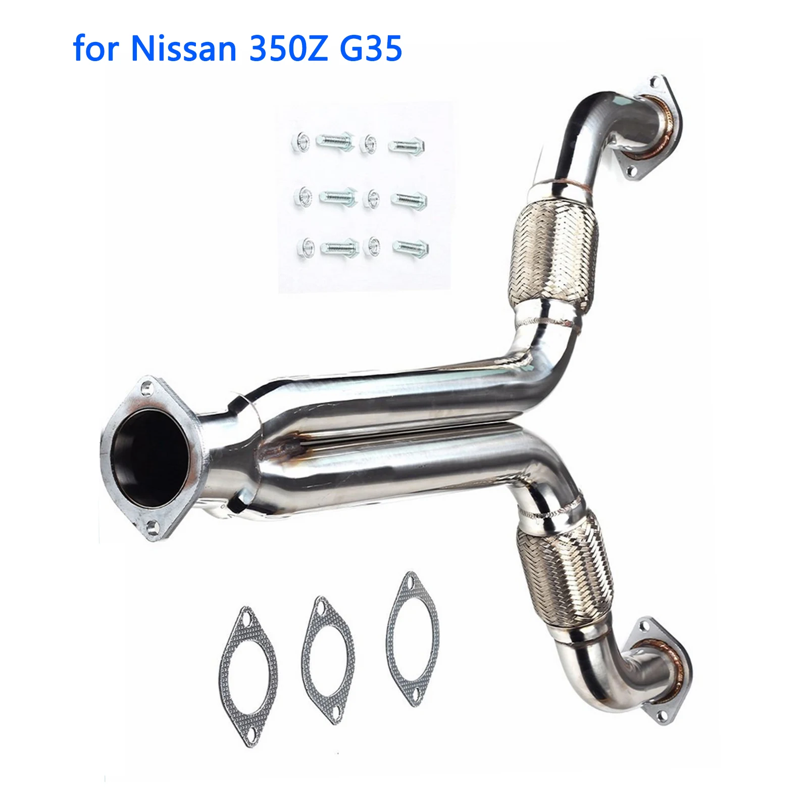 MT001105 DP29316 Exhaust Downpipe for Nissan 03-07 350Z G35 3.5Z DOHC engine