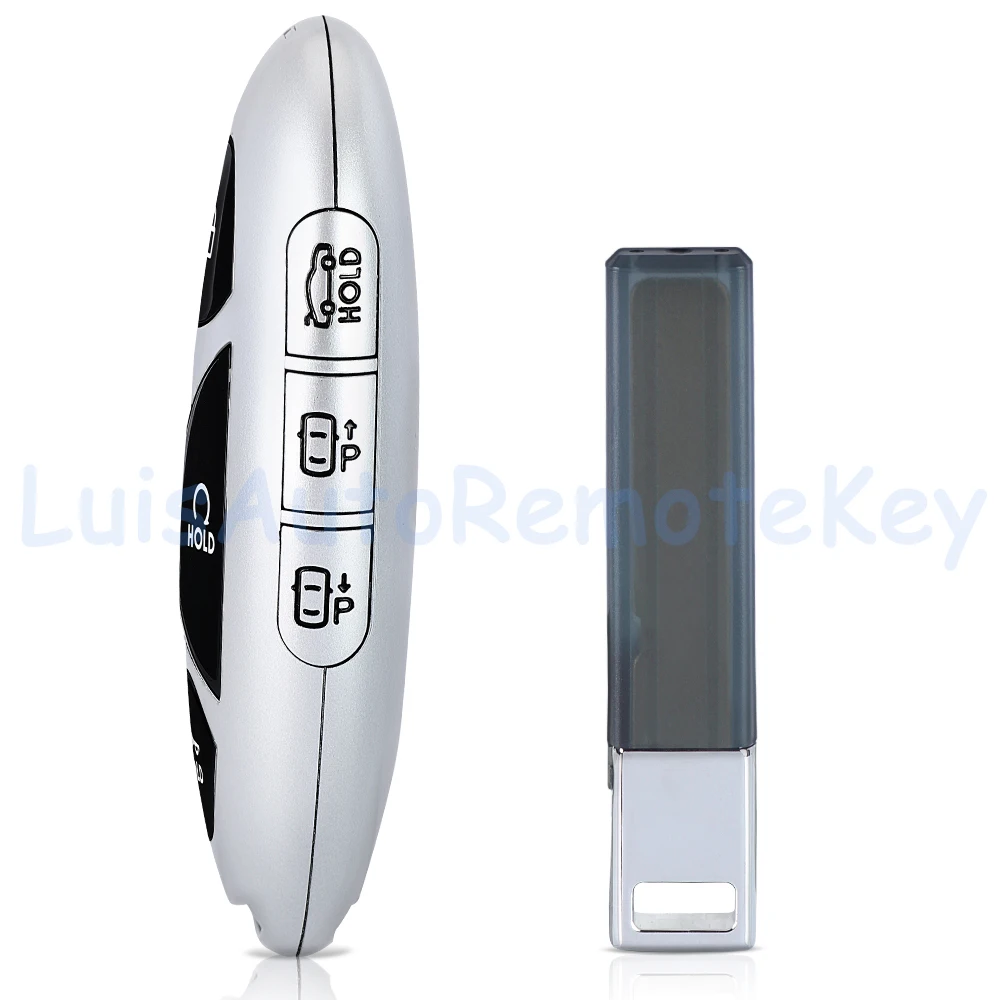 

4 + 3 7 кнопок, умный дистанционный автомобильный брелок, 433 МГц, чип 4A для Hyundai Kona 2024 2025, арт.: 95440-BE500